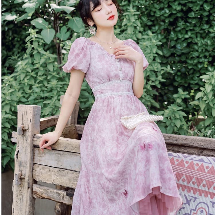 green emerald velvet dress MADE TO ORDER) Fairycore Green Dress – Mystical Fairy main image 0